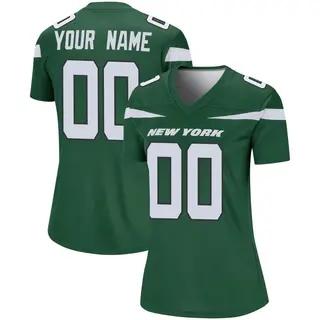 New York Jets Women's Custom Legend Gotham Player Jersey - Green