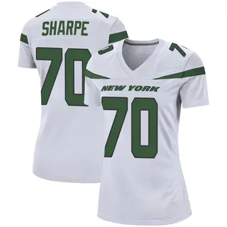 New York Jets Women's David Sharpe Game Spotlight Jersey - White