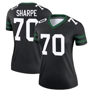 New York Jets Women's David Sharpe Legend Legacy Jersey - Black