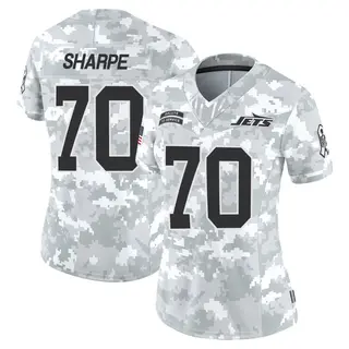 New York Jets Women's David Sharpe Limited 2024 Salute to Service Jersey - Arctic Camo