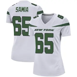 New York Jets Women's Dru Samia Game Spotlight Jersey - White