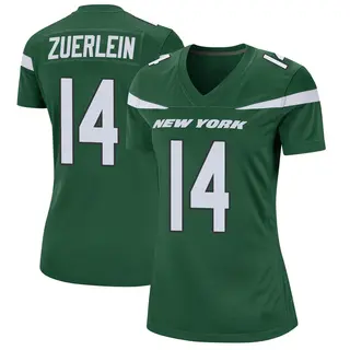 New York Jets Women's Greg Zuerlein Game Gotham Jersey - Green