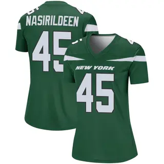 New York Jets Women's Hamsah Nasirildeen Legend Gotham Player Jersey - Green