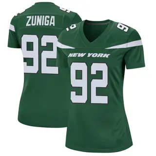 New York Jets Women's Jabari Zuniga Game Gotham Jersey - Green