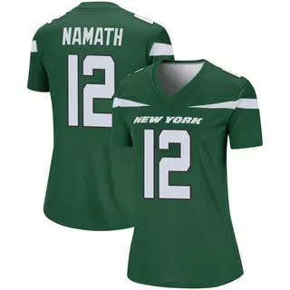 New York Jets Women's Joe Namath Legend Gotham Player Jersey - Green