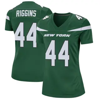 New York Jets Women's John Riggins Game Gotham Jersey - Green