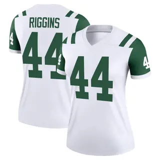 New York Jets Women's John Riggins Legend Classic Alternate Jersey - White