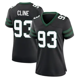 New York Jets Women's Kameron Cline Game Legacy Alternate Jersey - Black