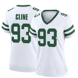 New York Jets Women's Kameron Cline Game Legacy Jersey - White