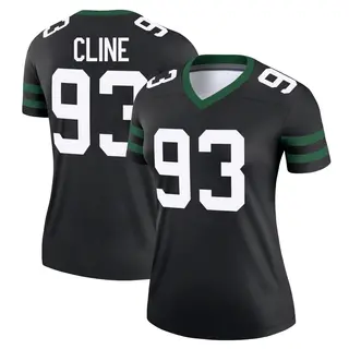 New York Jets Women's Kameron Cline Legend Legacy Jersey - Black