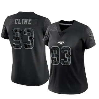 New York Jets Women's Kameron Cline Limited Reflective Jersey - Black