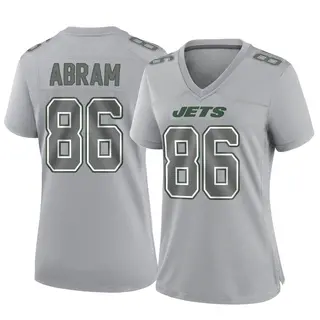 New York Jets Women's Keshunn Abram Game Atmosphere Fashion Jersey - Gray