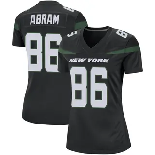 New York Jets Women's Keshunn Abram Game Stealth Jersey - Black