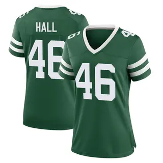 New York Jets Women's Maalik Hall Game Legacy Jersey - Green