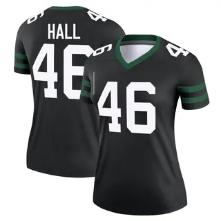 New York Jets Women's Maalik Hall Legend Legacy Jersey - Black