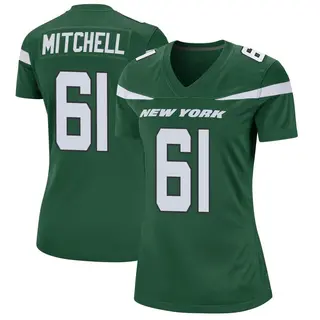 New York Jets Women's Max Mitchell Game Gotham Jersey - Green