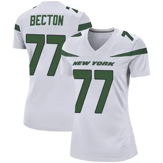New York Jets Women's Mekhi Becton Game Spotlight Jersey - White