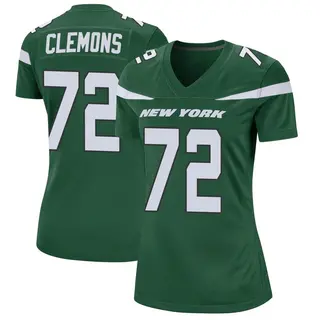 New York Jets Women's Micheal Clemons Game Gotham Jersey - Green