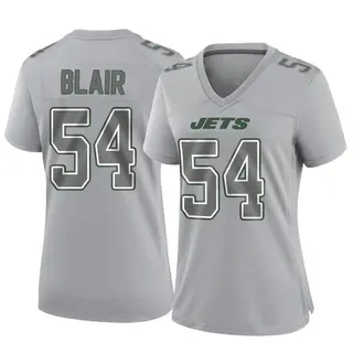 New York Jets Women's Ronald Blair Game Atmosphere Fashion Jersey - Gray