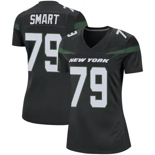New York Jets Women's Tanzel Smart Game Stealth Jersey - Black