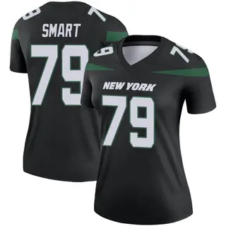 New York Jets Women's Tanzel Smart Legend Stealth Color Rush Jersey - Black