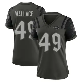New York Jets Women's Trevin Wallace Game Gotham 2025 Rivalries Collection Jersey - Green