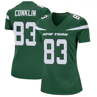 New York Jets Women's Tyler Conklin Game Gotham Jersey - Green