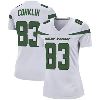 New York Jets Women's Tyler Conklin Game Spotlight Jersey - White
