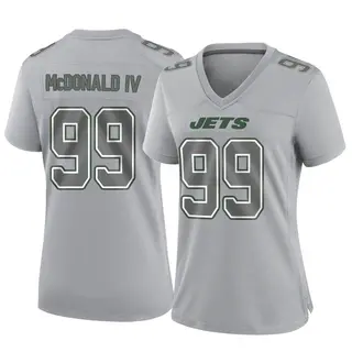 New York Jets Women's Will McDonald IV Game Atmosphere Fashion Jersey - Gray