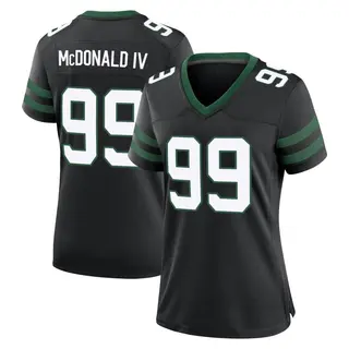 New York Jets Women's Will McDonald IV Game Legacy Alternate Jersey - Black