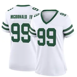New York Jets Women's Will McDonald IV Game Legacy Jersey - White