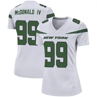 New York Jets Women's Will McDonald IV Game Spotlight Jersey - White