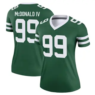 New York Jets Women's Will McDonald IV Legend Legacy Jersey - Green