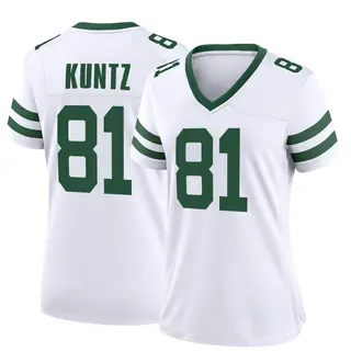 New York Jets Women's Zack Kuntz Game Legacy Jersey - White