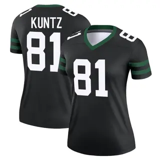 New York Jets Women's Zack Kuntz Legend Legacy Jersey - Black