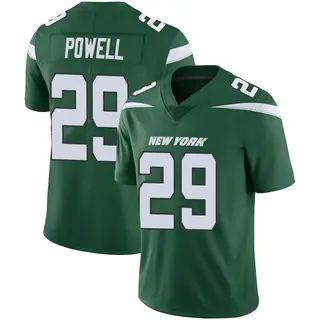 New York Jets Youth Bilal Powell Limited Gotham Vapor Jersey - Green