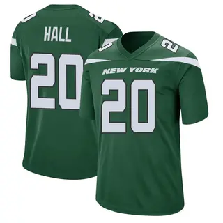 New York Jets Youth Breece Hall Game Gotham Jersey - Green
