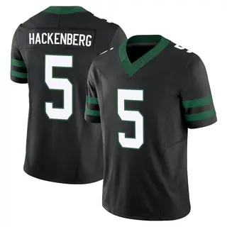 New York Jets Youth Christian Hackenberg Limited Legacy Alternate Vapor F.U.S.E. Jersey - Black