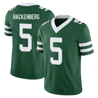 New York Jets Youth Christian Hackenberg Limited Legacy Vapor F.U.S.E. Jersey - Green