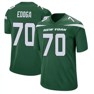 New York Jets Youth Chuma Edoga Game Gotham Jersey - Green