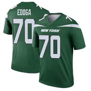 New York Jets Youth Chuma Edoga Legend Gotham Player Jersey - Green