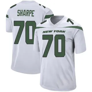 New York Jets Youth David Sharpe Game Spotlight Jersey - White