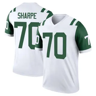 New York Jets Youth David Sharpe Legend Classic Alternate Jersey - White