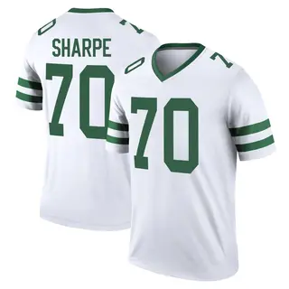 New York Jets Youth David Sharpe Legend Legacy Jersey - White