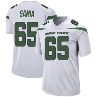 New York Jets Youth Dru Samia Game Spotlight Jersey - White