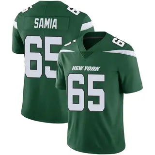 New York Jets Youth Dru Samia Limited Gotham Vapor Jersey - Green