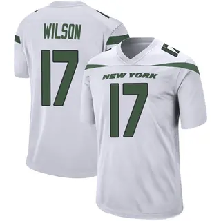 New York Jets Youth Garrett Wilson Game Spotlight Jersey - White