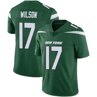 New York Jets Youth Garrett Wilson Limited Gotham Vapor Jersey - Green