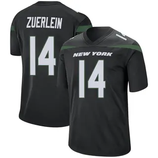 New York Jets Youth Greg Zuerlein Game Stealth Jersey - Black
