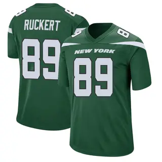 New York Jets Youth Jeremy Ruckert Game Gotham Jersey - Green